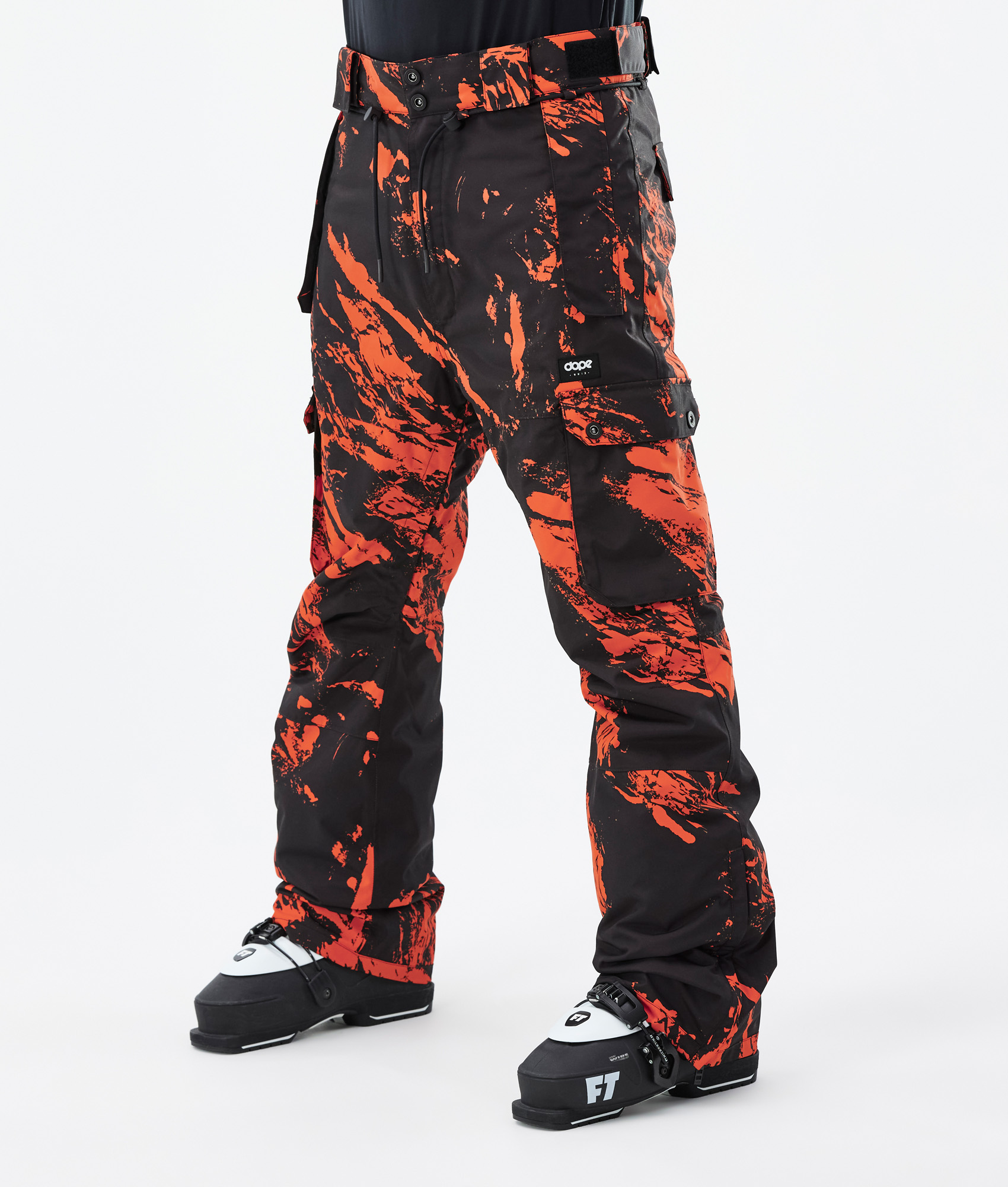 Dope Iconic Pantalones Snowboard Hombre Orange