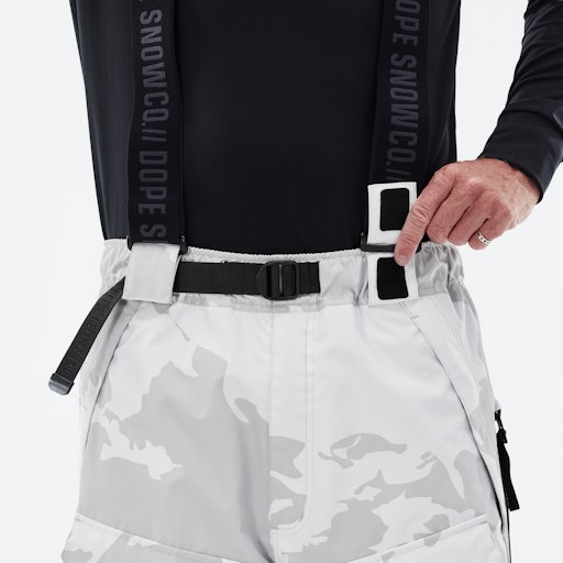 ALSOGO Pantaloni da Sci Impermeabili Antivento Pantaloni da Neve Outdoor Pantaloni  da Snowboard con Cinturino Staccabile Green X-Small : : Moda