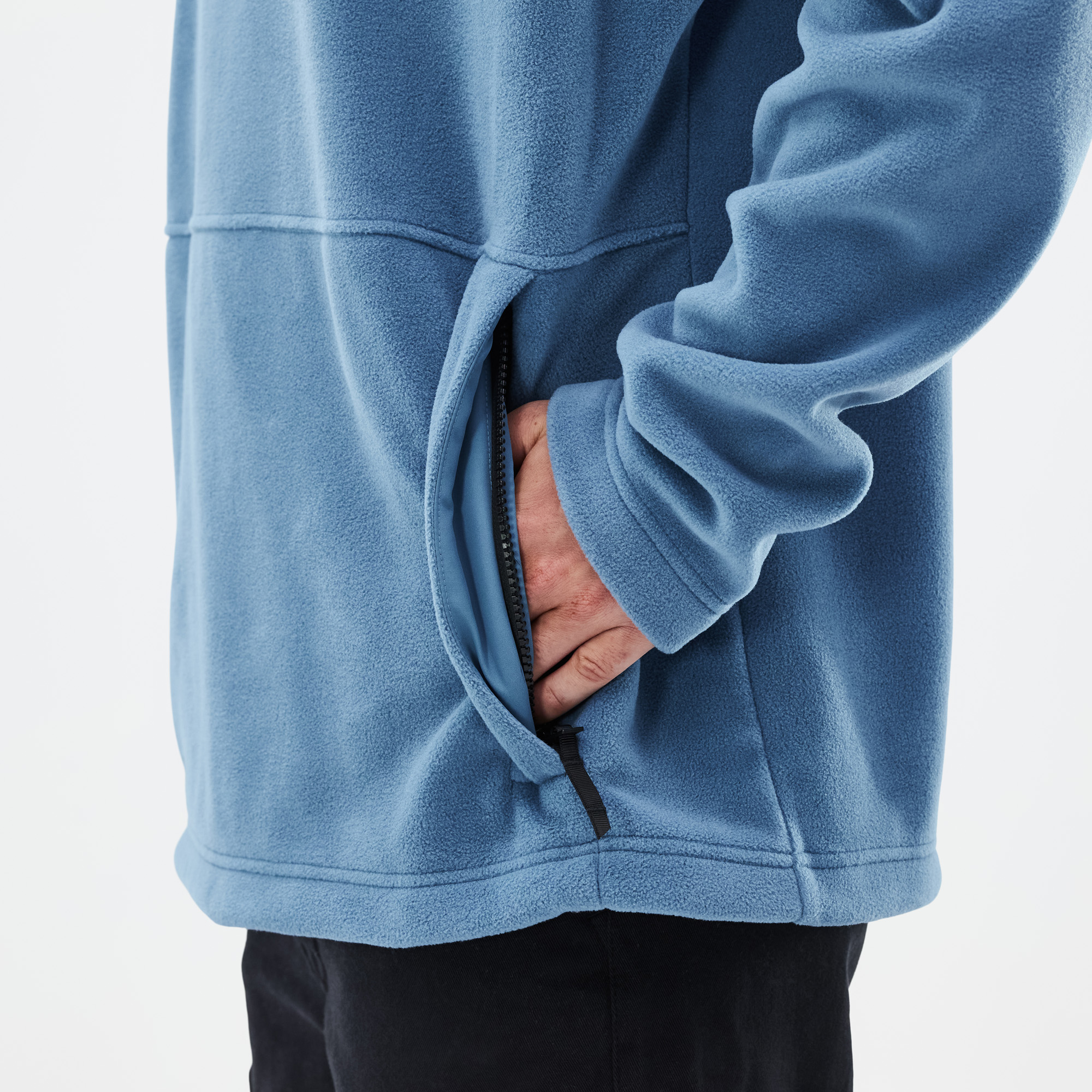 Dope Cozy II フリースパーカー メンズ Blue Steel - ブルー