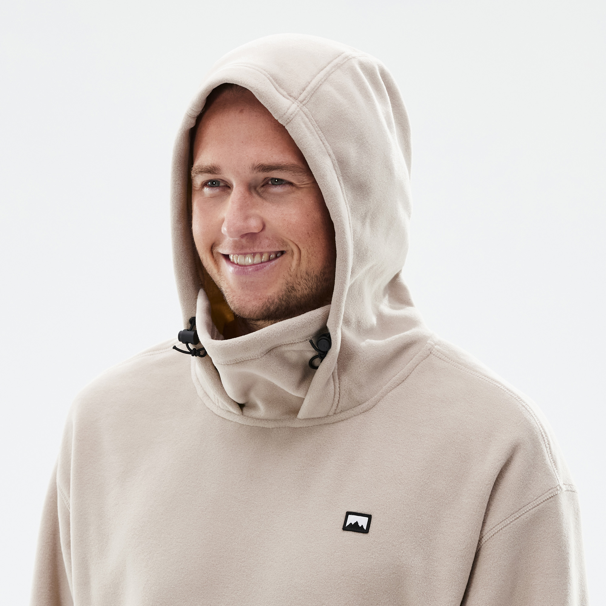 Montec Delta Fleece Hoodie Men Sand | Montecwear.com
