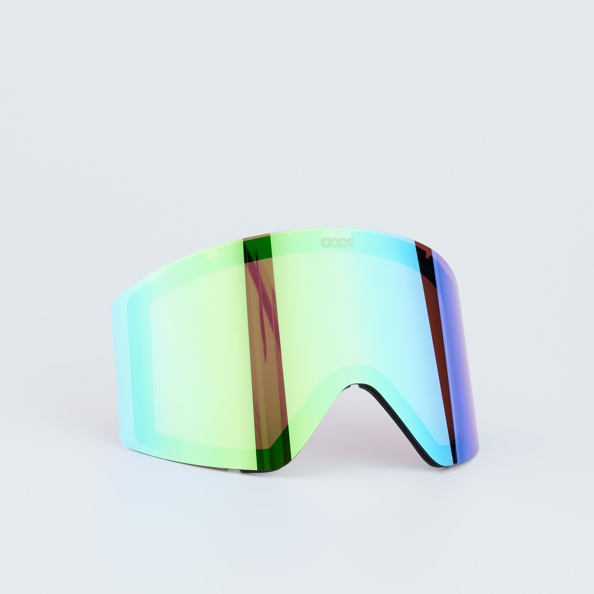 Dope Sight Gafas de esquí Hombre White W/White Green Mirror