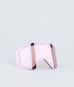 Sight Goggle Lens Náhradní Skla na Lyžařské Brýle Pánské Pink Mirror