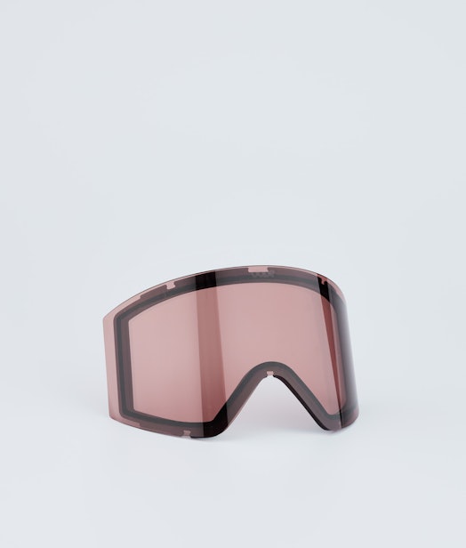 Sight Goggle Lens Ecran de remplacement pour masque de ski Red Brown
