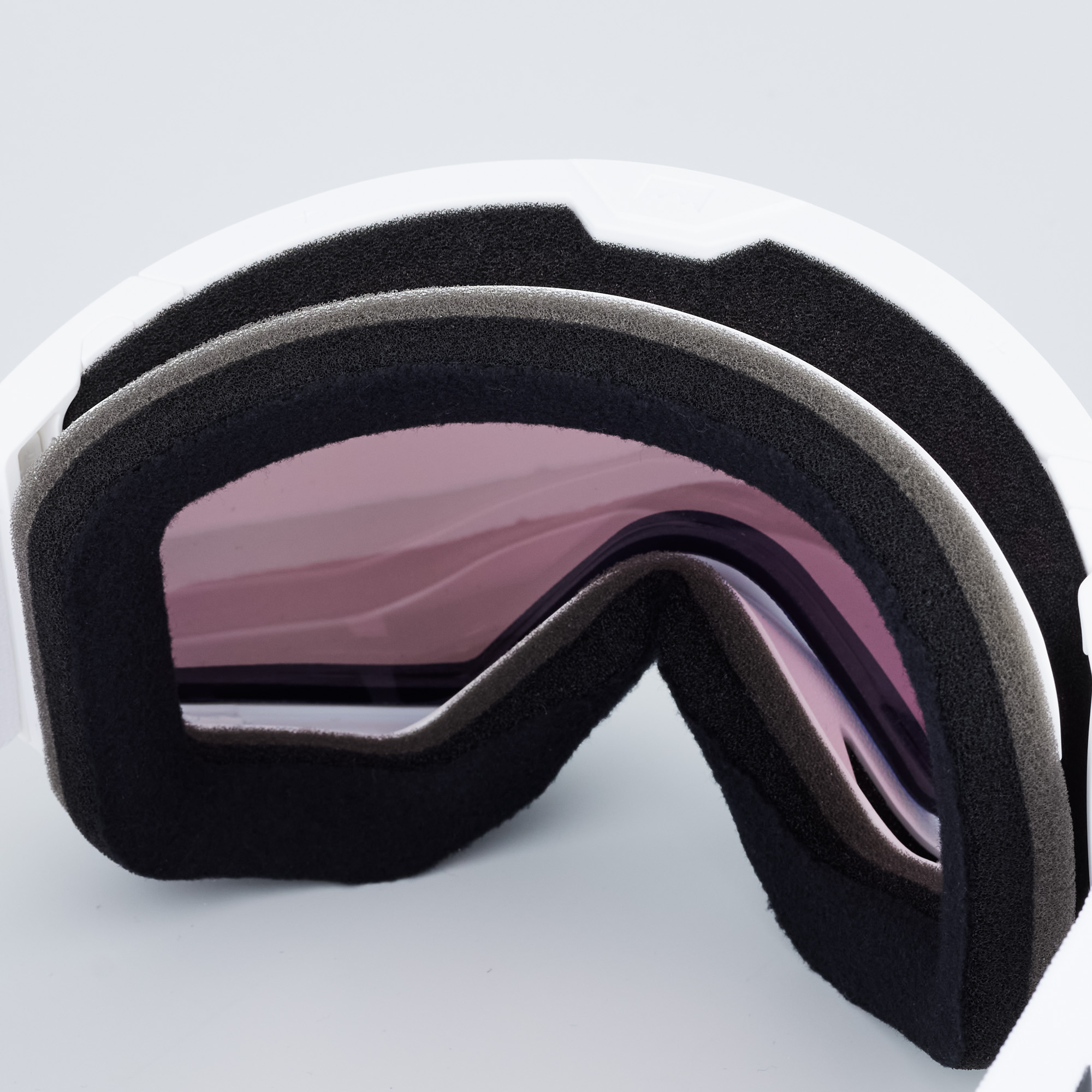 Montec Scope 22 Ski Goggles White/Rose Mirror | Montecwear.com