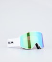 Scope 2022 Skibriller Herre White/Tourmaline Green Mirror