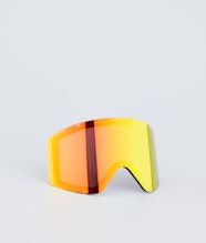 Montec Scope Goggle Lens Linssi Laskettelulaseille Ruby Red Mirror 