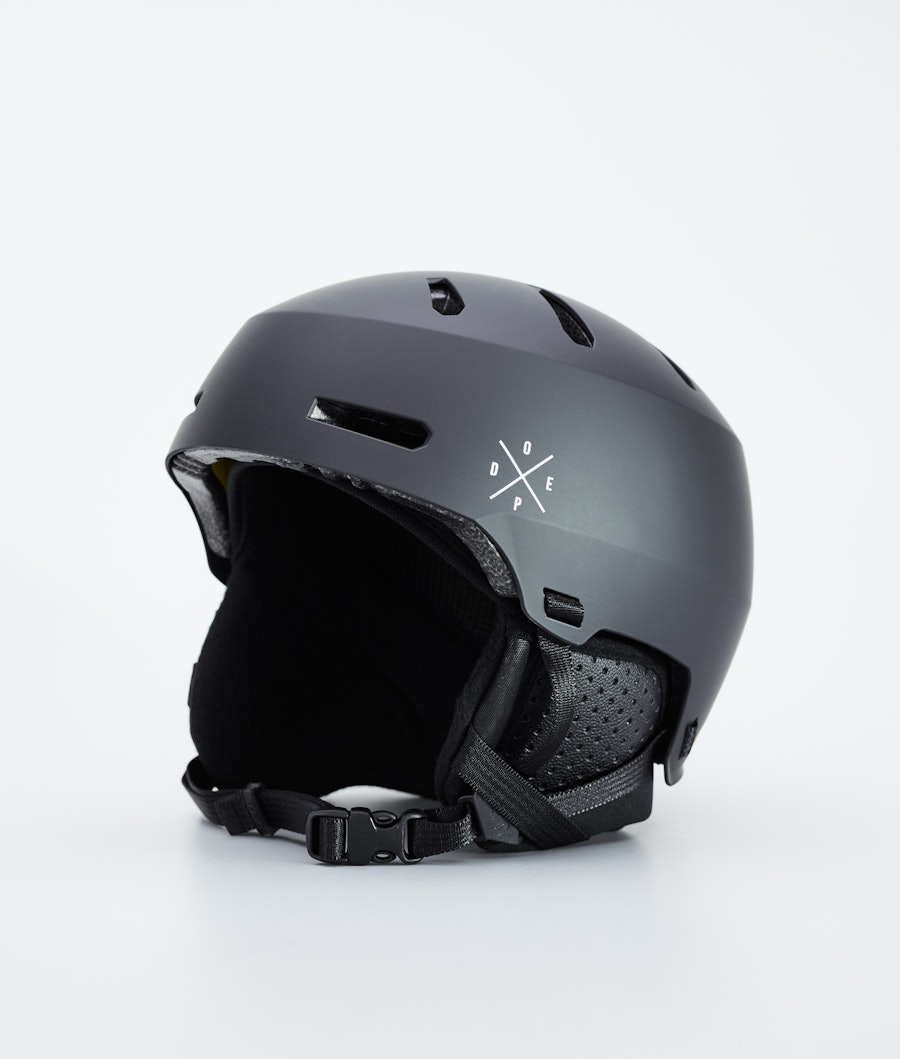 ONWAAR weekend taal Dope Watts Classic Dope X-Up Ski Helmet Men Matte Black | Dopesnow UK