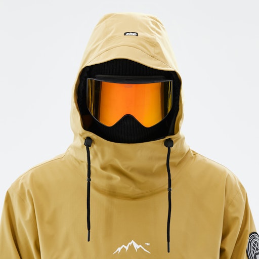 Dope Blizzard Veste Snowboard Homme Khaki Yellow