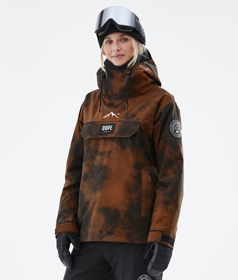 Blizzard W 2022 Snowboard Jacket Women Smudge Orange