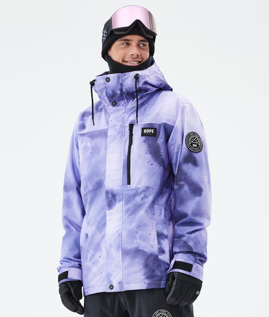 Blizzard Full Zip Snowboard Jacket Men Liquid Violet