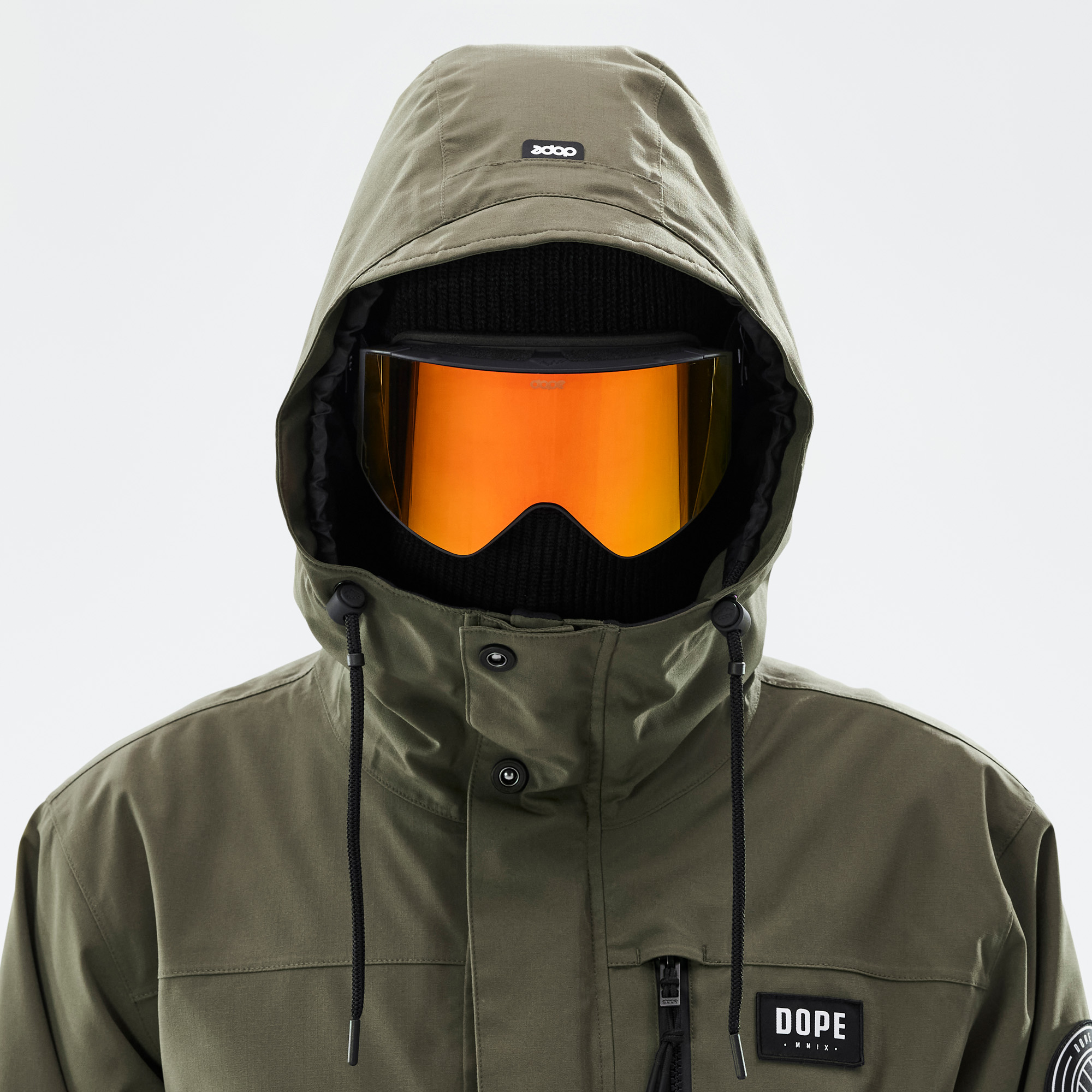 スノーボード green clothing heavy jacket M Dope Blizzard Full Zip 24 Snowboard Jacket Men Olive Green