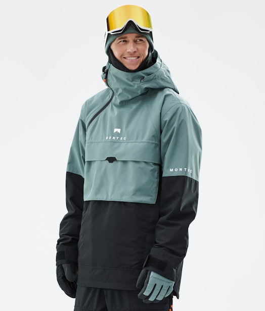 Montec Fawk Snowboard Jacket Men Atlantic/Black