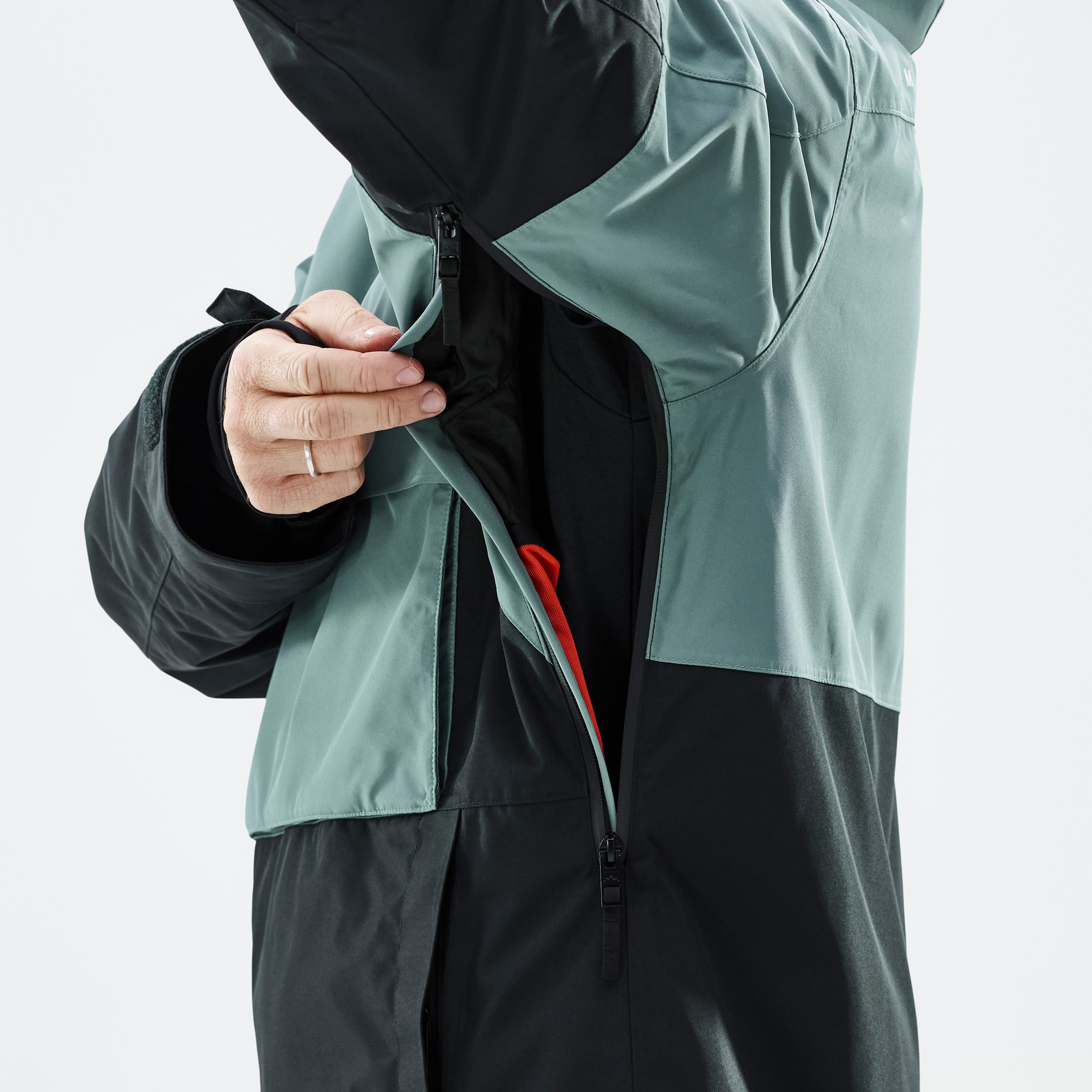 Montec Dune Ski Jacket Men Atlantic/Black | Montecwear.com