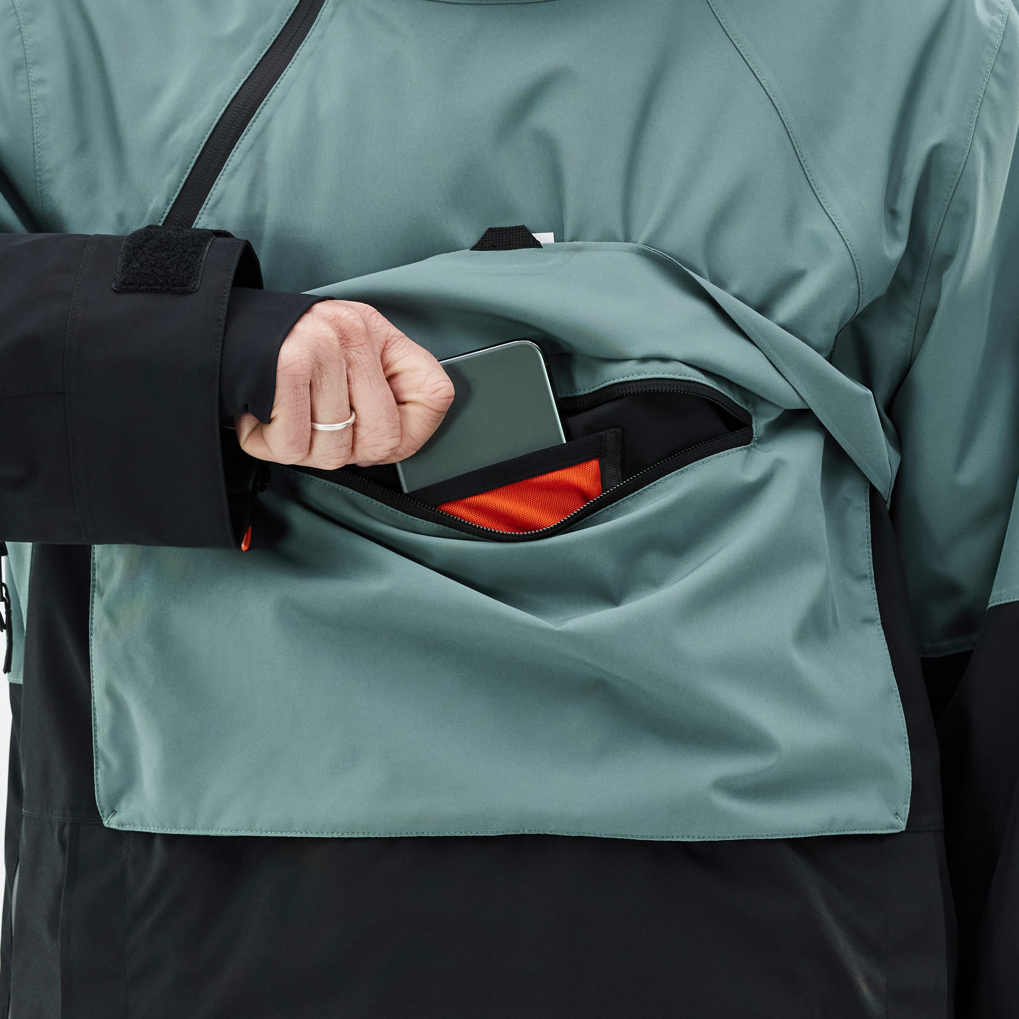 Montec Dune Ski Jacket Men Atlantic/Black | Montecwear.com