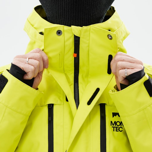 Montec Fawk Ski Jacket Men Bright Yellow/Black
