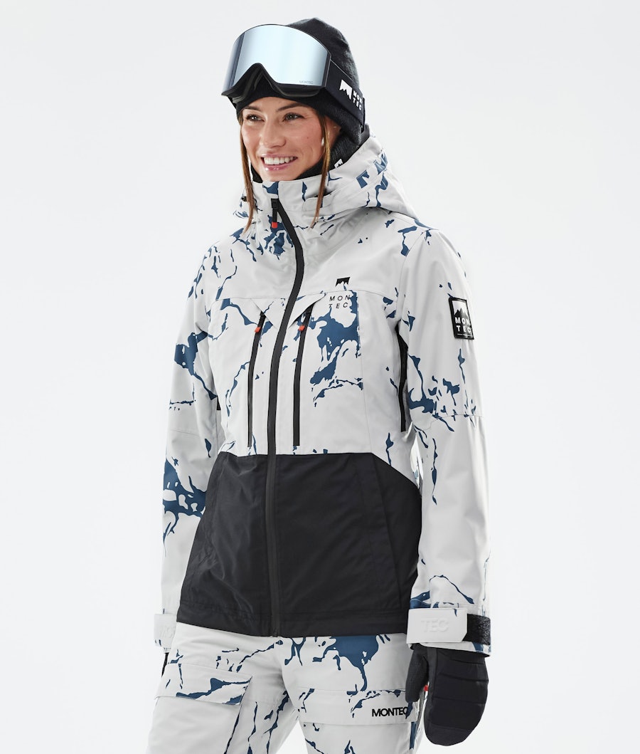 Moss W Snowboard Jacket Women Ice/Black