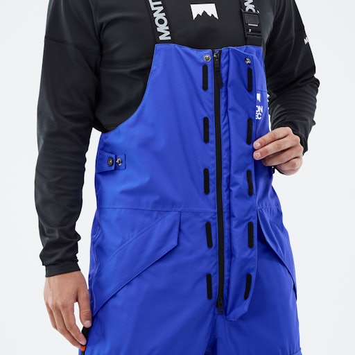 Montec Fawk Pantalones Snowboard Hombre Metal Blue/Black - Azul
