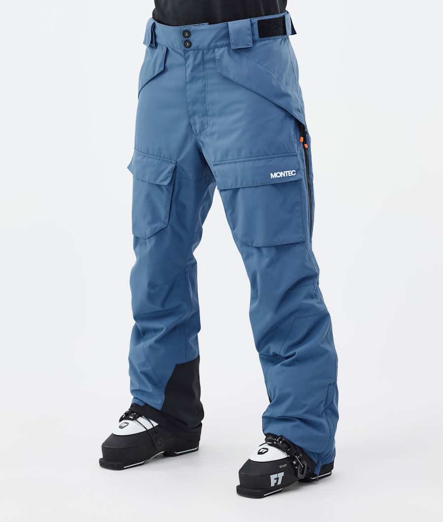 Kirin Pantalon de Ski Homme Blue Steel
