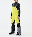 Fawk W Snowboard Pants Women Bright Yellow/Black/Light Pearl