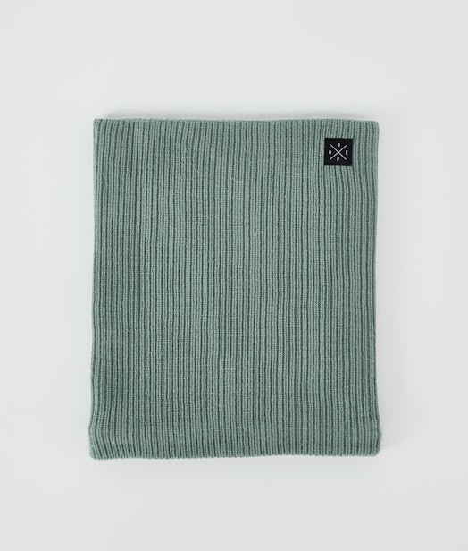 2X-Up Knitted Schlauchtuch Faded Green