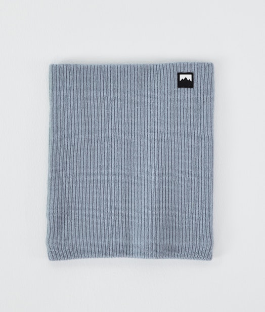 Classic Knitted Facemask Soft Blue