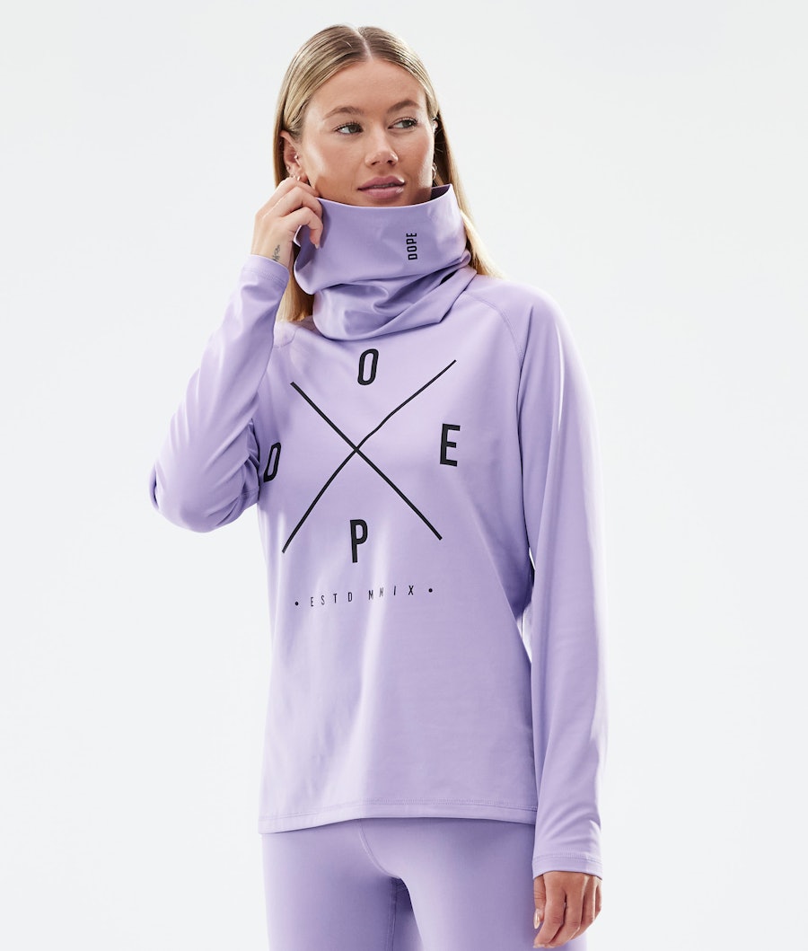 Snuggle W Tee-shirt thermique Femme Faded Violet