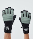 Ace Ski Gloves Men Faded Green