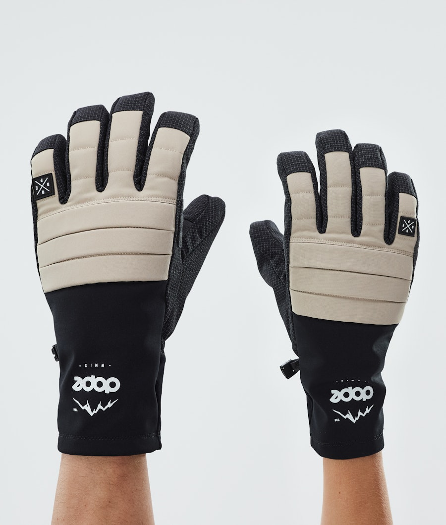Ace Ski Gloves Sand