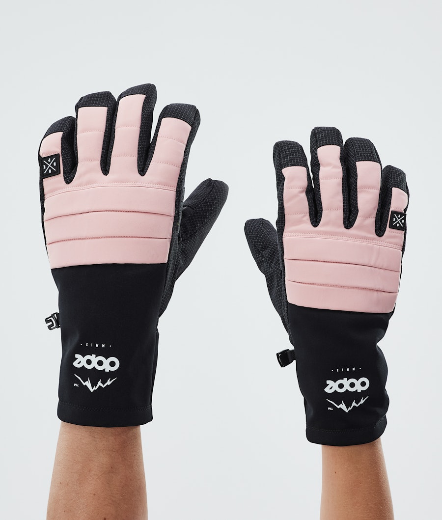 Ace Ski Gloves Soft Pink