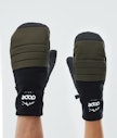 Ace Snow Mittens Men Olive Green