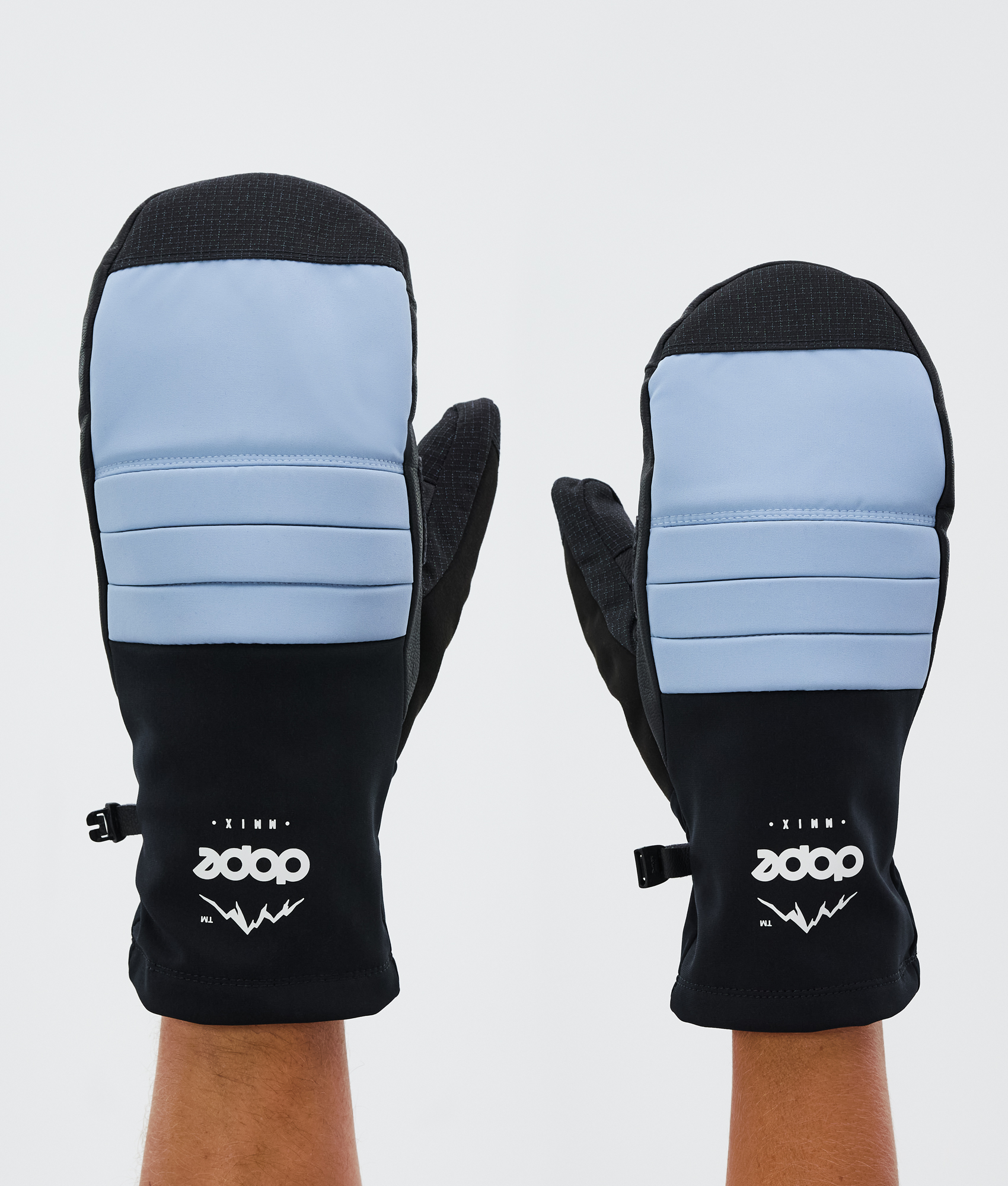 Dope Ace Snow Mittens Light Blue | Dopesnow.com