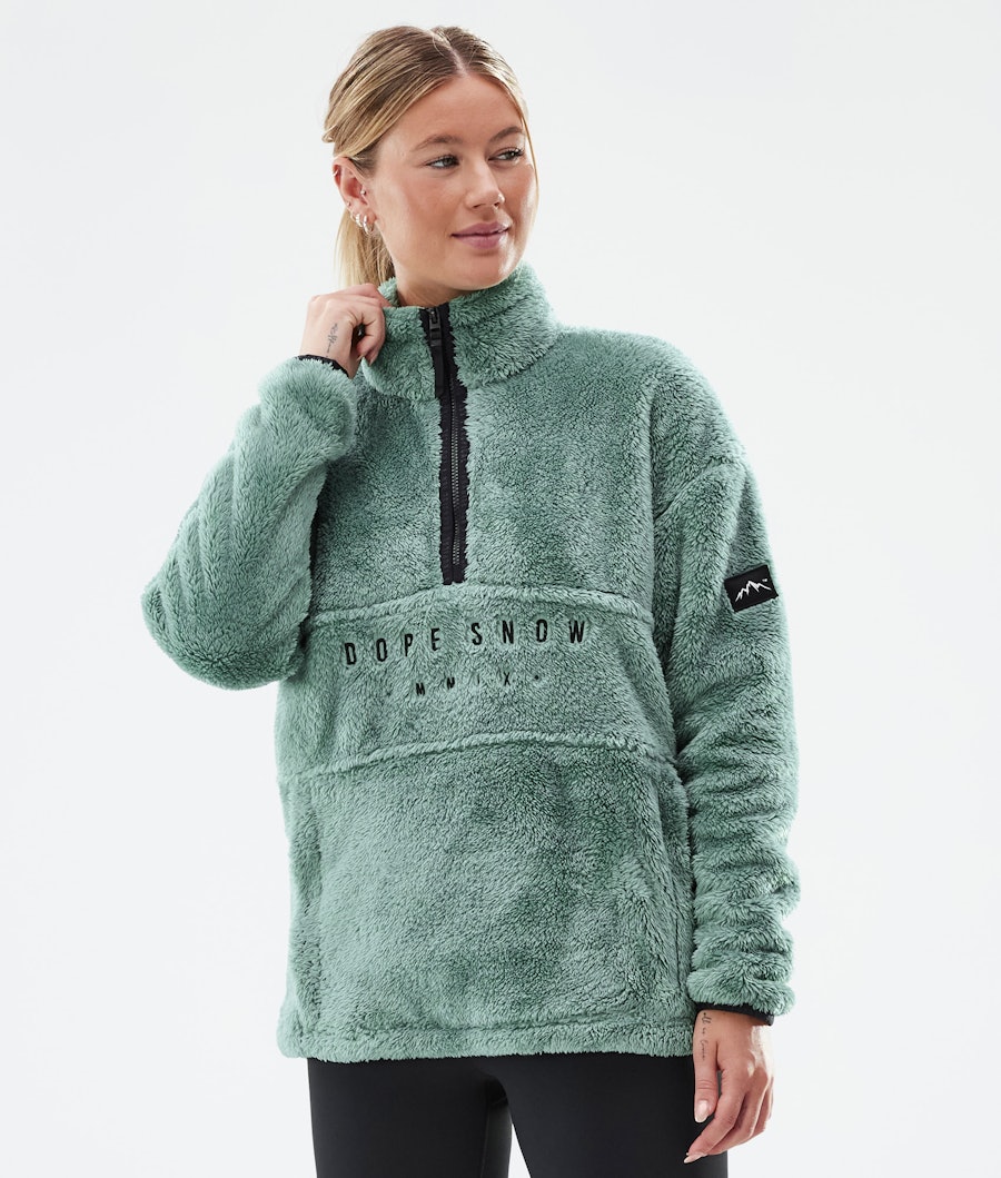 Dope Cozy II W Pull Polaire Femme Light Grey - Gris