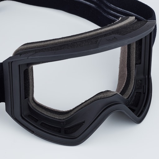 Montec Scope Ski Goggles Men Black W/Black Tourmaline Green Mirror