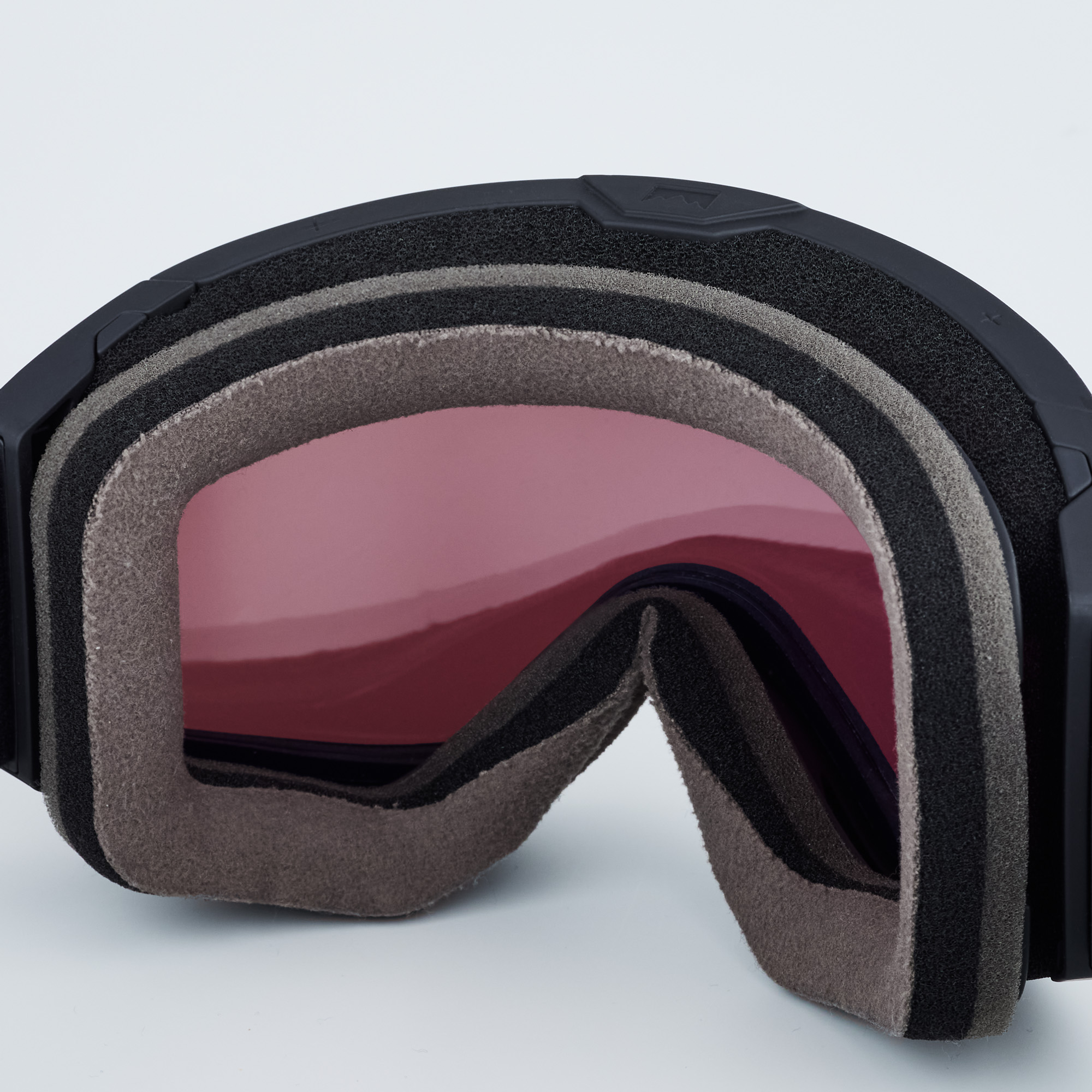 Montec Scope 2022 Gafas de esquí Hombre White/Ruby Red Mirror - Blanco