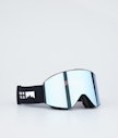 Scope Ski Goggles Men Black W/Black Moon Blue Mirror