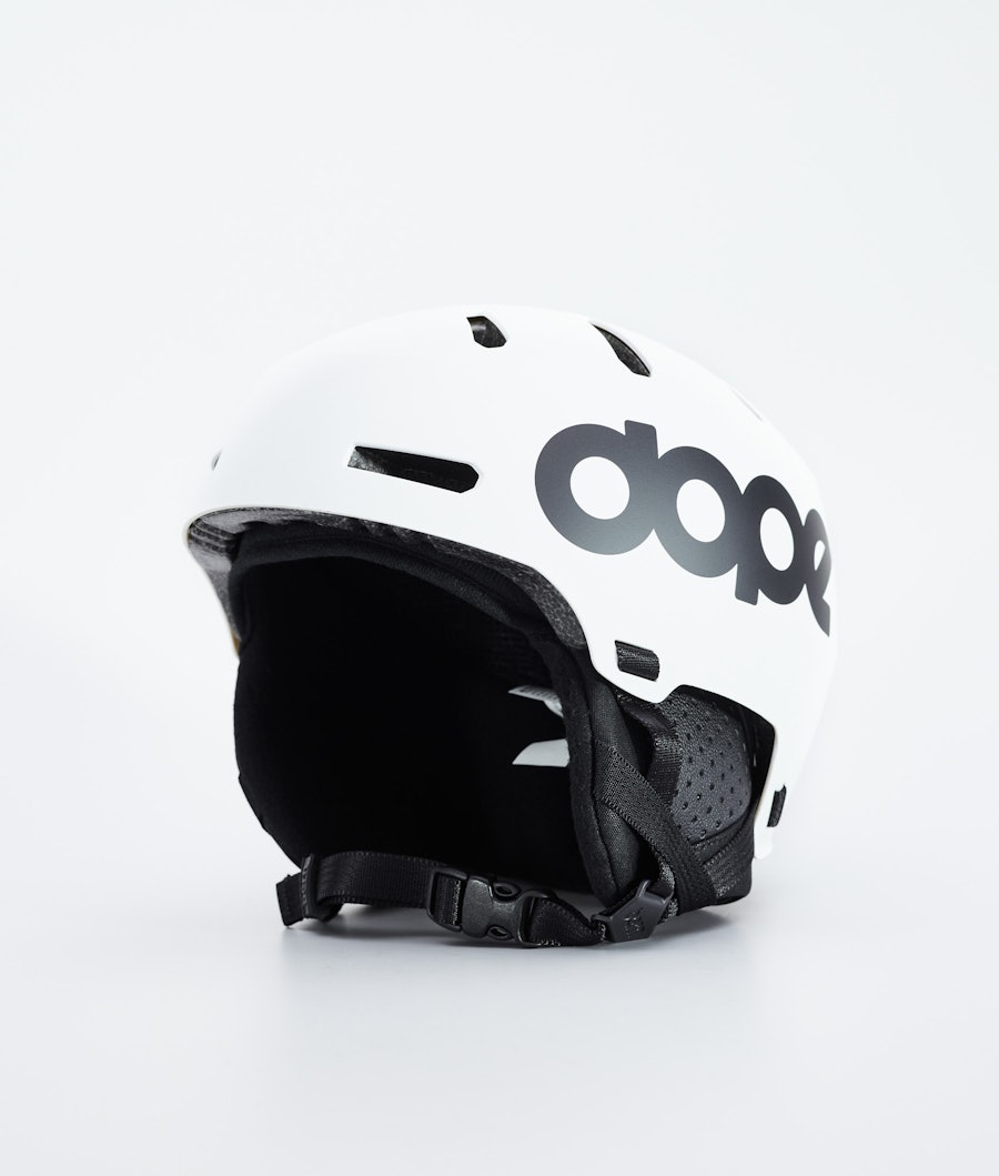 Macon 2.0 Ski Helmet Matte White w/ Black