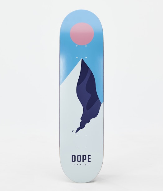 Aphex 8” Skateboard Deck White/Blue