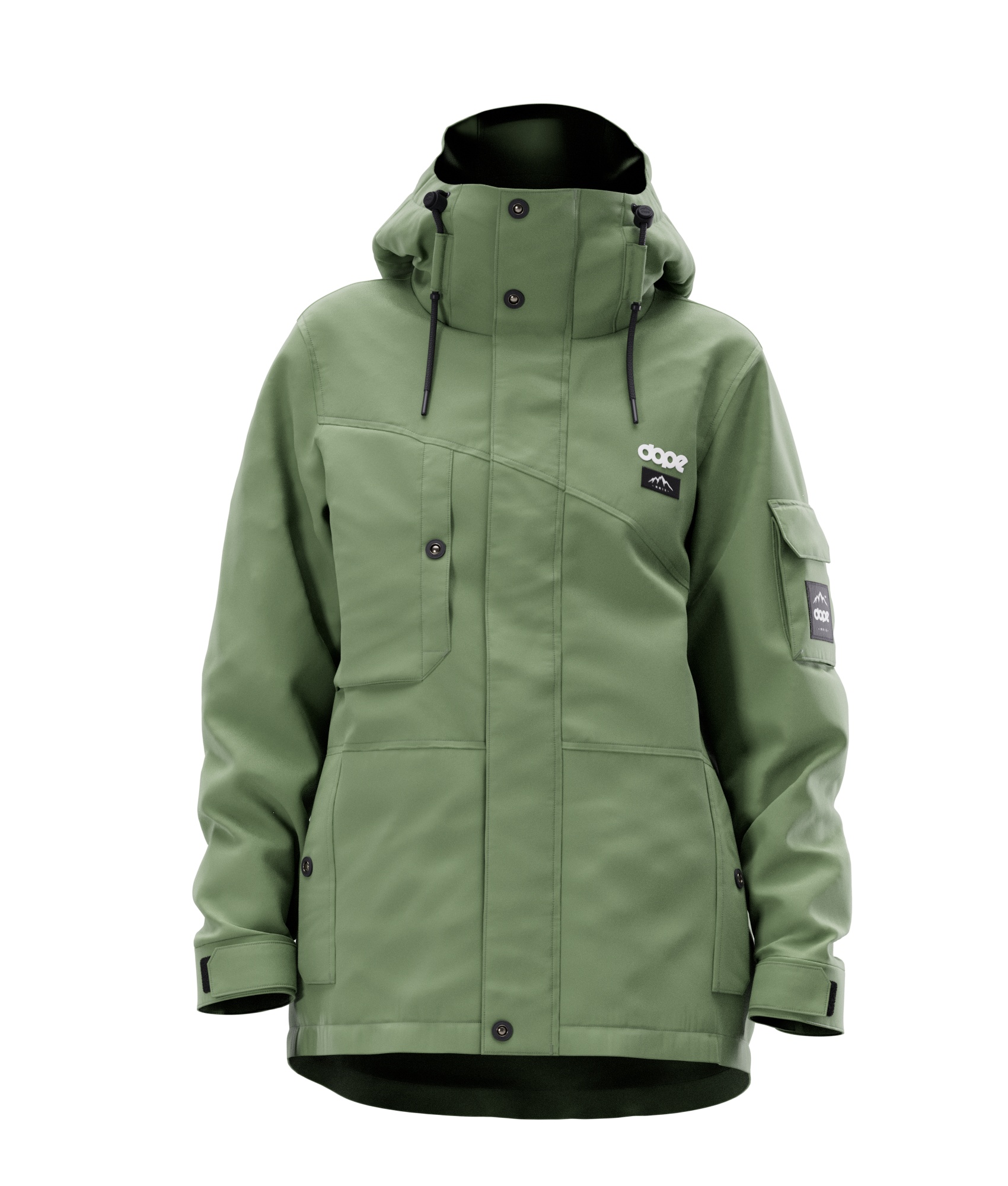 Dope Adept W Chaqueta Esquí Mujer Soft Green