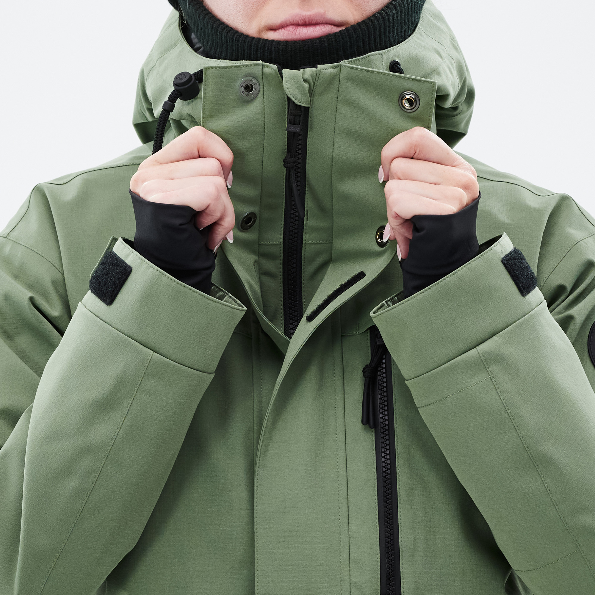 ジャケット・アウター digne collarless jacket coat mossgreen ジャケット・アウター digne collarless jacket coat mossgreen digne