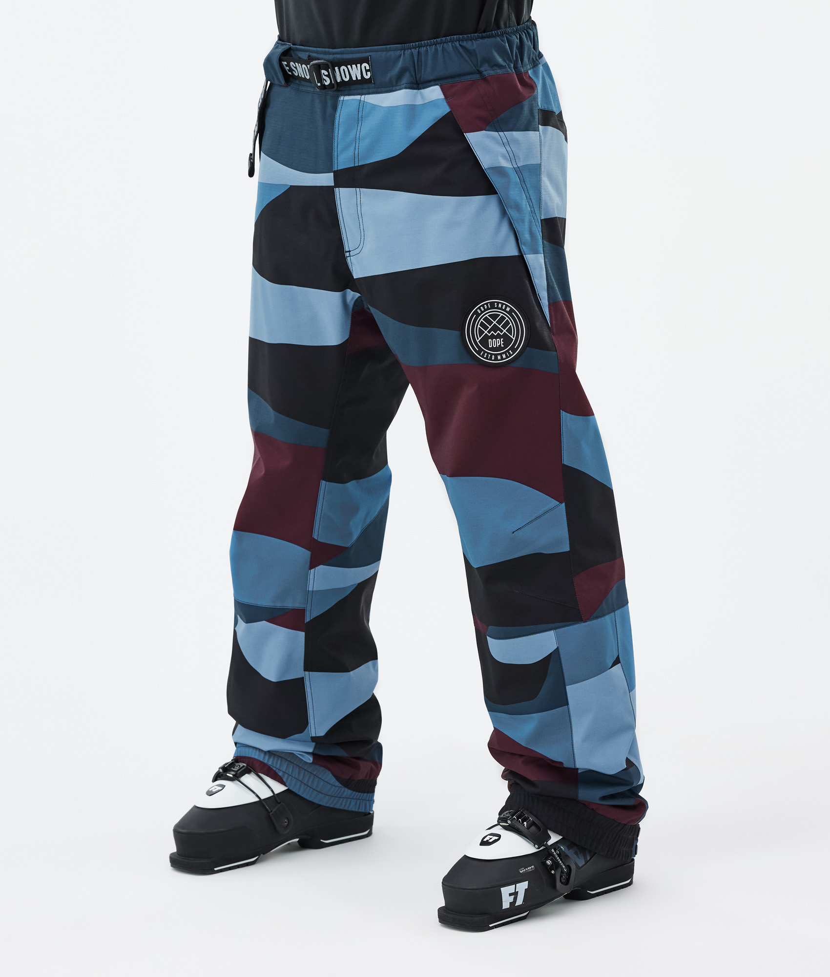 スノーボード PLAINSANE OG BAGGY PANTS MAROON XL Womens Winter Bomber Baggy Snow Jacket with Swag Cargo