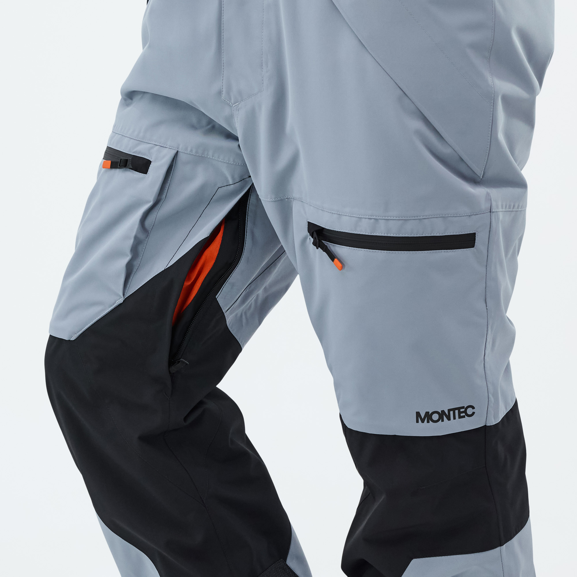 Montec Arch スノボ パンツ メンズ Soft Blue/Black - ブルー