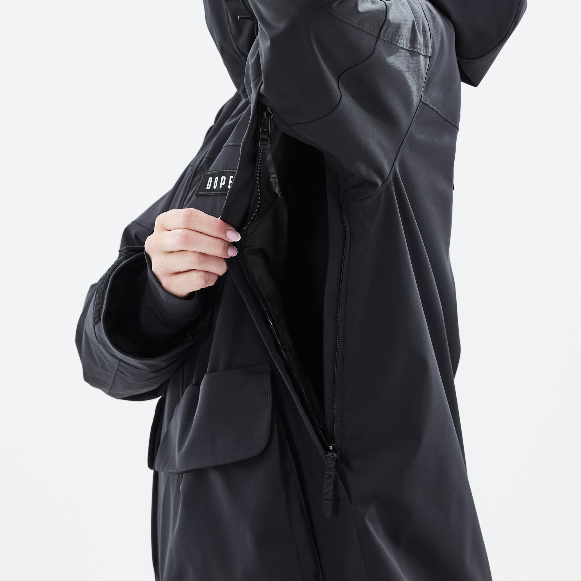 Dope Acme W スノーボードジャケット レディース Black - ブラック