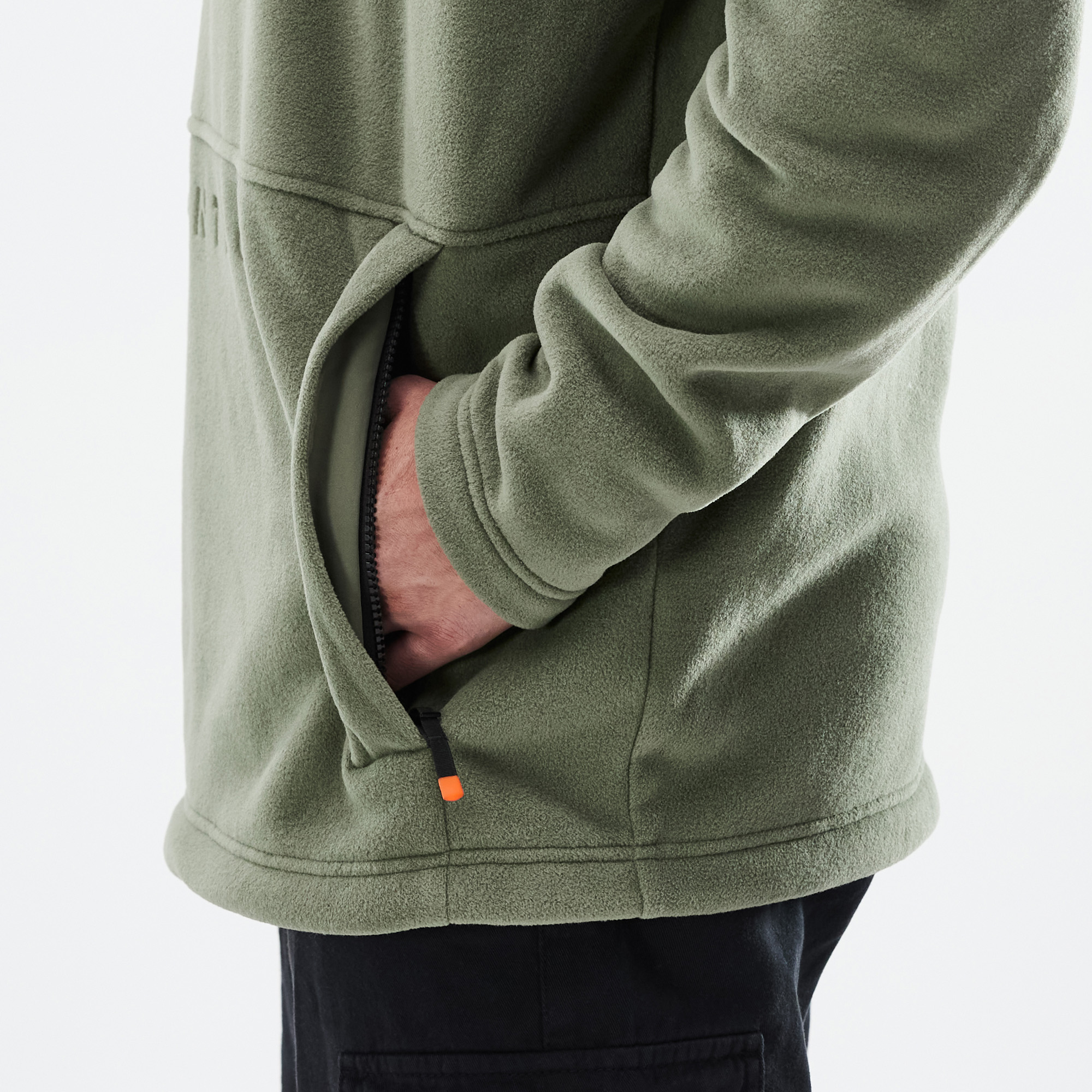 Pull Polaire Players Inc Gris XL Avec Cordon - Coupe Loose Fit - Occasion Très Bon état - Chaud Et Confortable