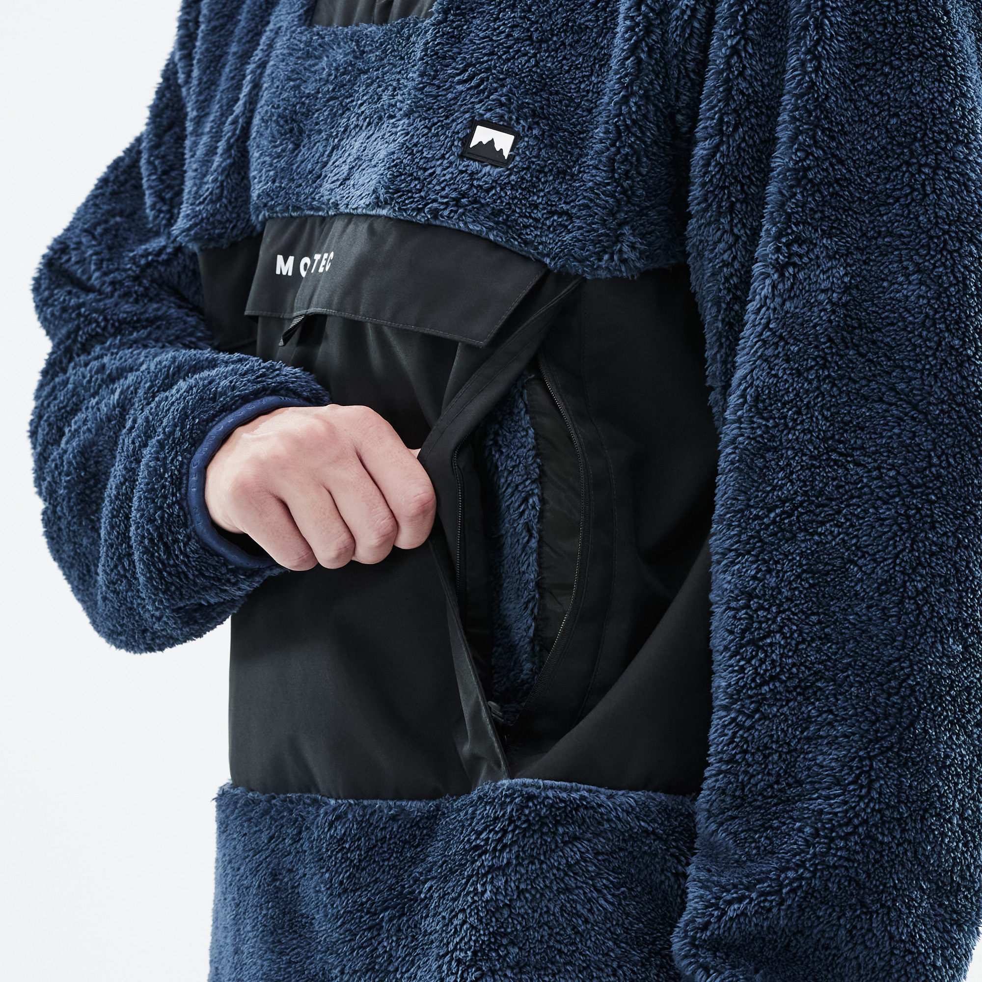 ヘルムートラング　本人期　濃紺　フリースパーカー ヘルムートラング 本人期 濃紺 フリースパーカー - メルカリ