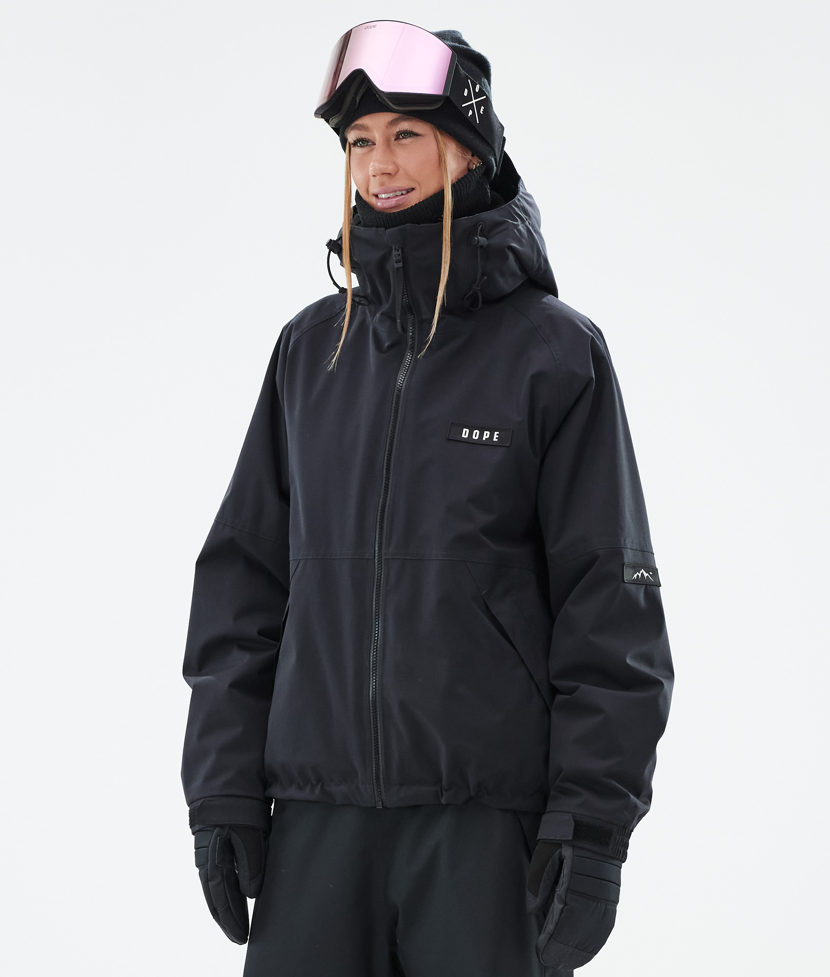 DOPE レディースS スノーボードウェア Dope Adept W スノーボードジャケット レディース Blackout