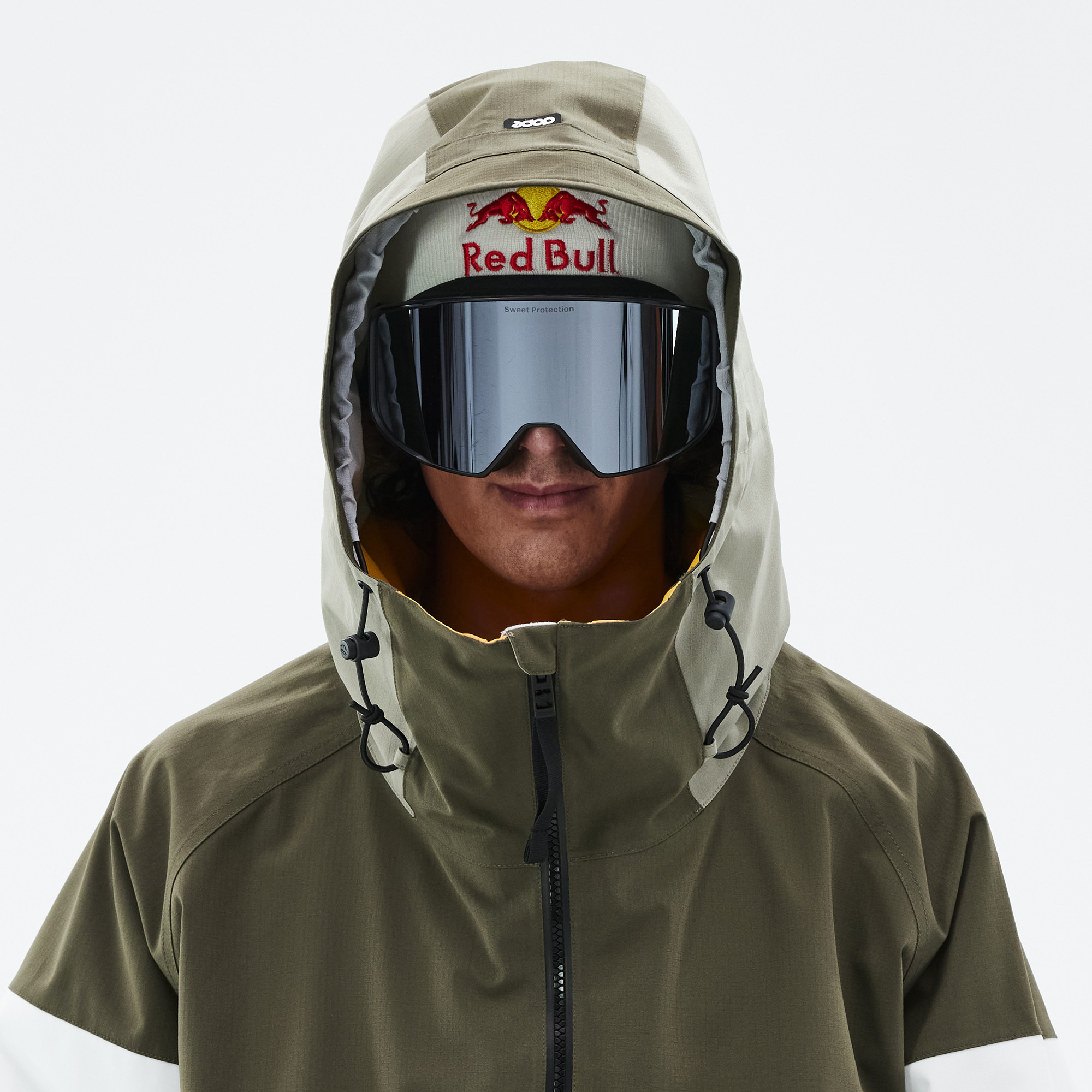 Jesper Tjader Dope Vetement Ski Dope JT Spartan Veste De Ski Homme Olive  Green/Whitish, image size:2000x2000