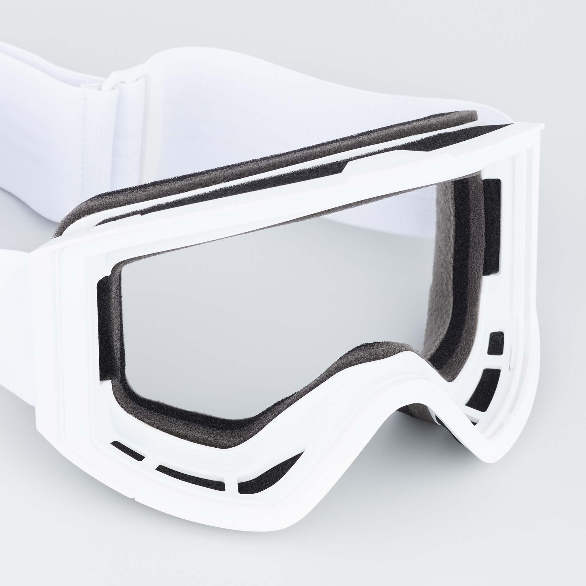 Dope Sight Ski Goggles White/Champagne Mirror | Dopesnow.com