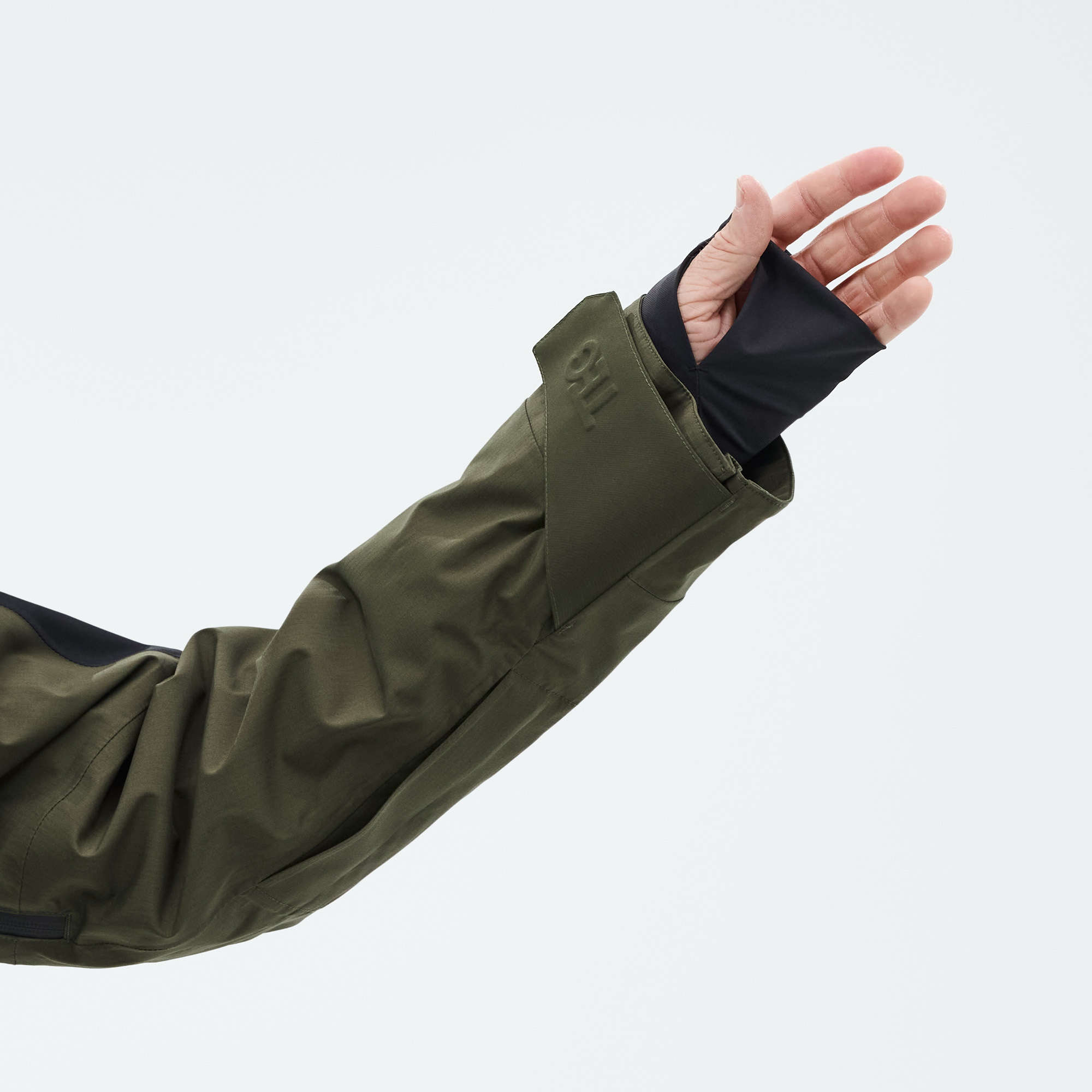 Montec Morpheus スキージャケット メンズ Black/Olive Green/Light