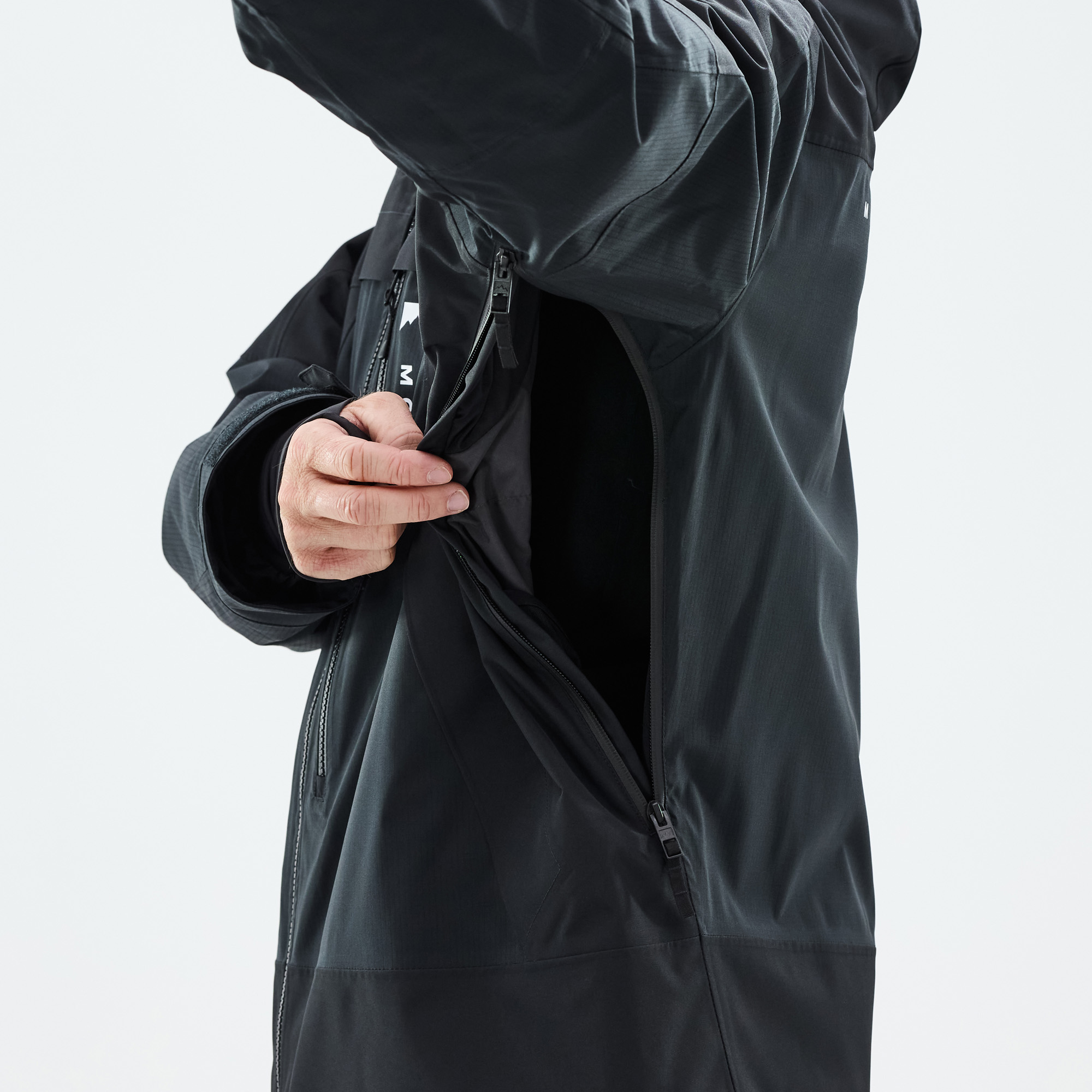 Montec Oracle Ski Jacket Men Black | Montecwear CA