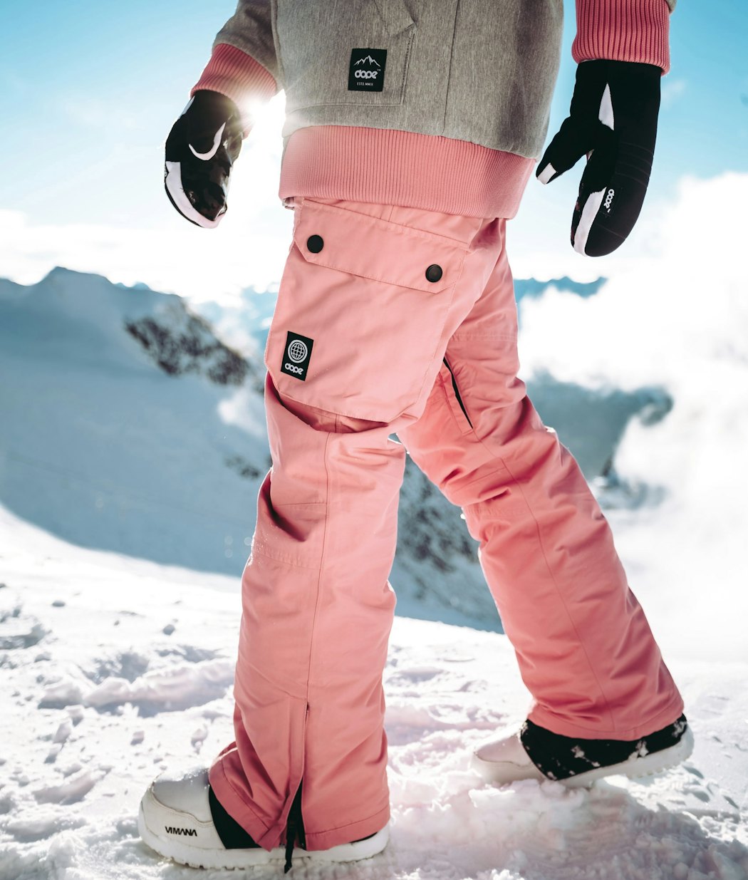 Dope Iconic W 2018 Women's Snowboard Pants Pink